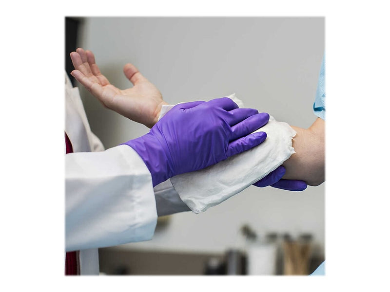 Kimberly-Clark Powder Free Purple Nitrile Exam Gloves, XL, 90/Box (55084)