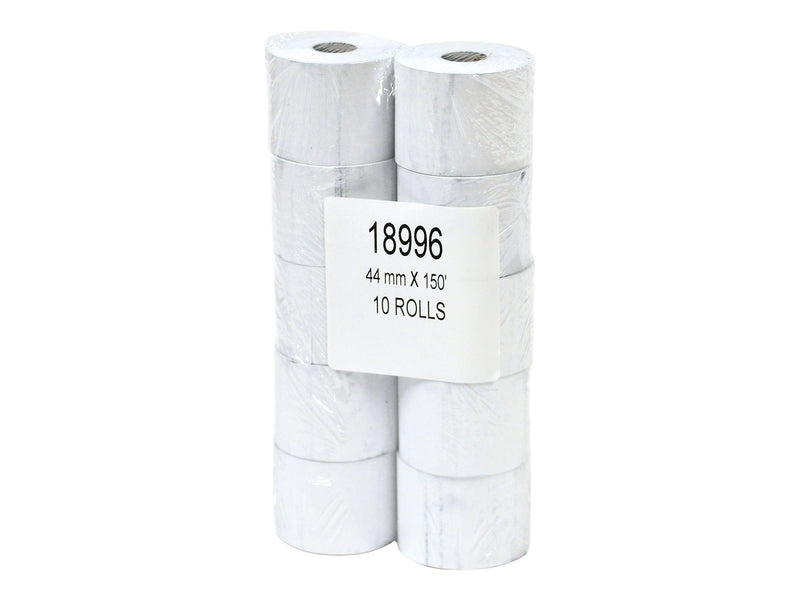 PM Company Thermal Cash Register Paper Rolls, 1 3/4" x 150', BPA Free, 10 Rolls/Pack (PMF18996)