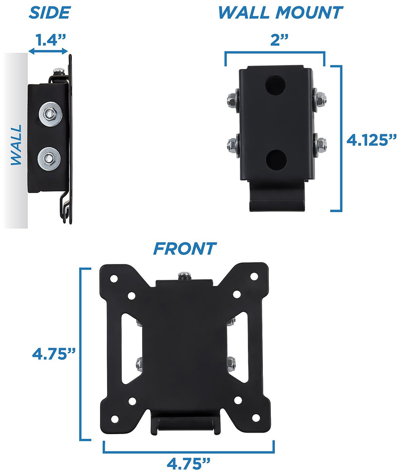 Mount-It! Tilting TV Wall Mount 13-32" Displays (MI-203T)