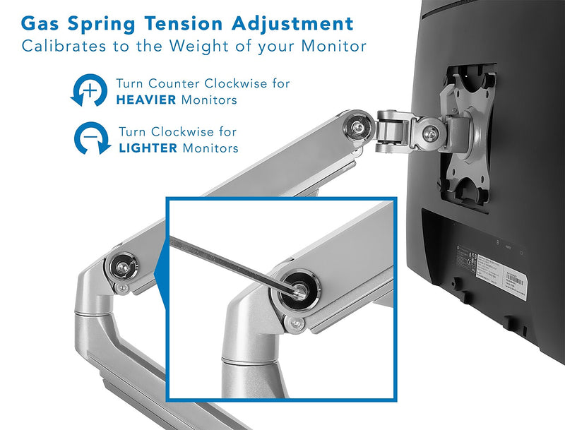 Mount-It! Monitor Arm Desk Mount for 19"-32" Screens (MI-2761)