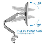 Mount-It! Monitor Arm Desk Mount for 19"-32" Screens (MI-2761)