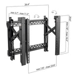Mount-It! Digital Signage TV Menu Board Mount for 32-70" Displays (MI-363)