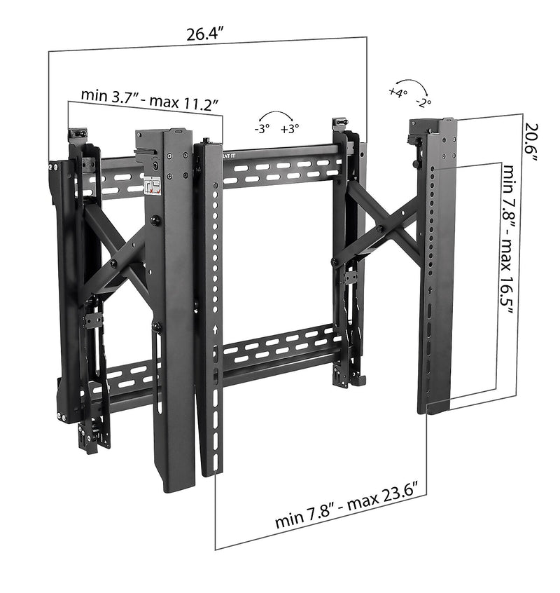 Mount-It! Digital Signage TV Menu Board Mount for 32-70" Displays (MI-363)