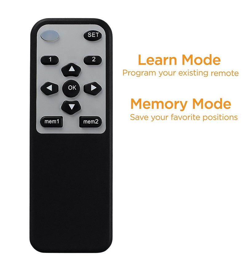 Mount-It! Motorized Ceiling TV Mount With Remote for 32" to 55" TVs (MI-4223)