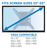Mount-It! Lockable RV TV Mount for 28-55" Displays (MI-430)