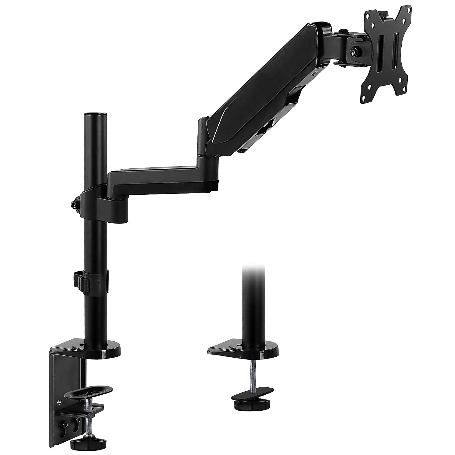 Mount-It! Monitor Arm Desk Mount, Up to 32" Monitor, Black (MI-4761)
