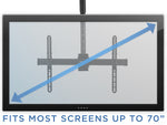 Mount-It! Dual Screen TV Ceiling Mount for 37-70" TVs (MI-510)