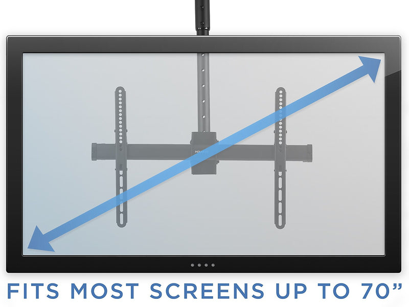 Mount-It! Dual Screen TV Ceiling Mount for 37-70" TVs (MI-510)