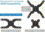 Mount-It! Large Monitor Desk Mount for 19"-42" Screens (MI-708)