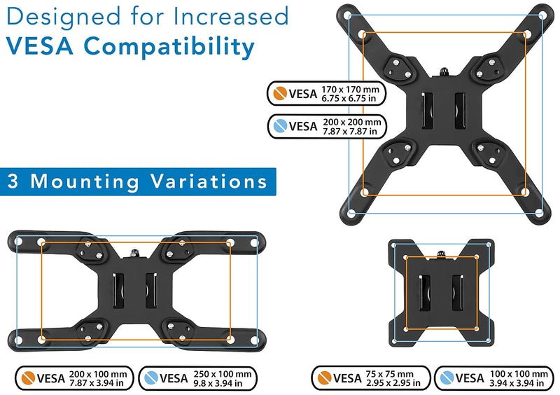 Mount-It! Large Monitor Desk Mount for 19"-42" Screens (MI-708)