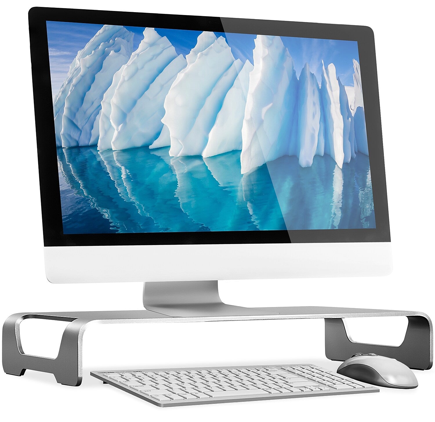 Mount-It! Aluminum Monitor Riser, 16" Wide (MI-7275)
