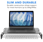 Mount-It! Aluminum Monitor Riser, 16" Wide (MI-7275)