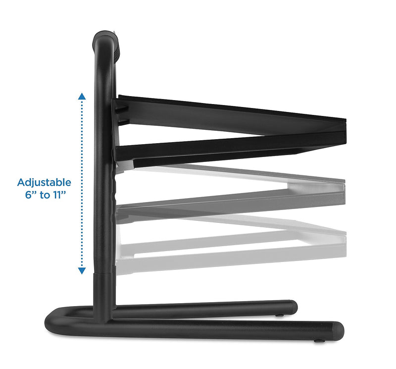 Mount-It! Tilt Adjustable Footrest, Black (MI-7807)
