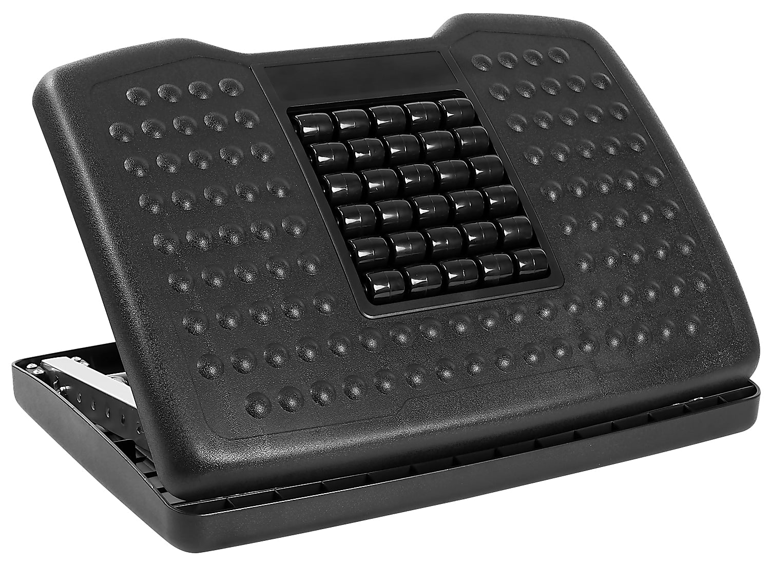 Mount-It! Tilt Adjustable Footrest, Black (MI-7808)