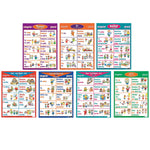 Poster Pals Spanish Verb Posters, Set of 7 (PSZP23)