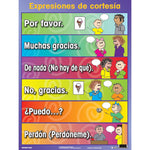 Poster Pals Spanish Essential Classroom Posters Set II (PSZPS38)
