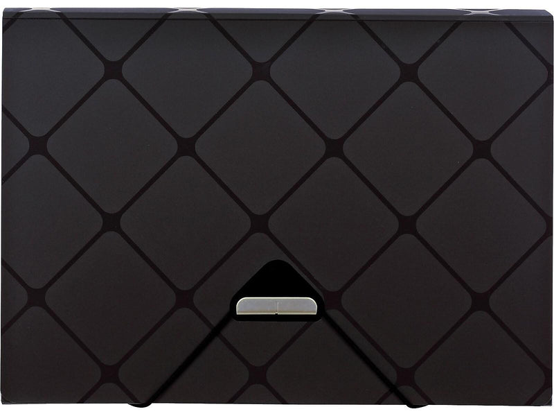 Pendaflex Accordion File, 8.5" x 11" (US letter), 13-Pocket, Black (PFX 39624BLA)