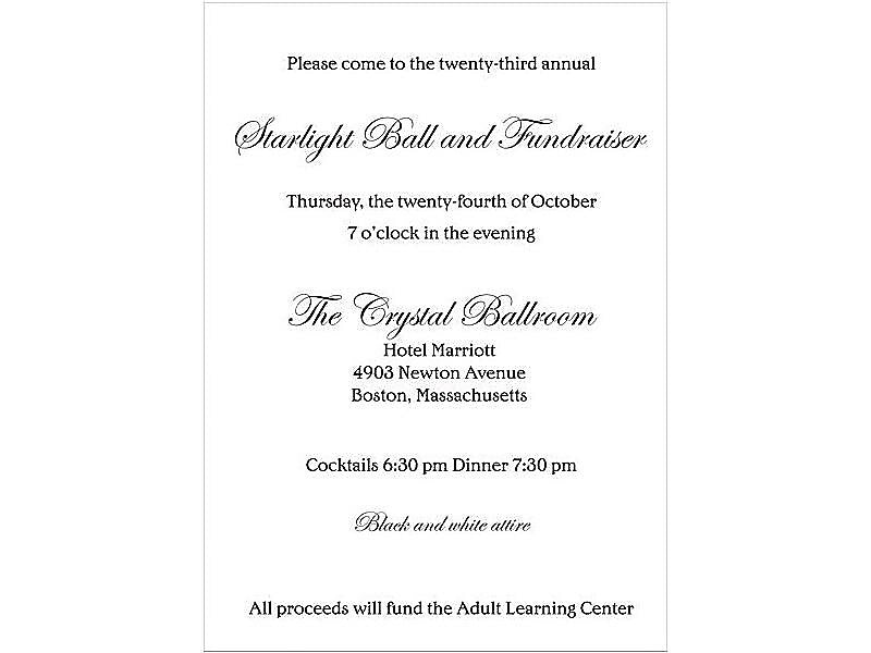 Great Papers 5.5"W x 7.75"H Plain Borders Invitations, White, 100/Pack