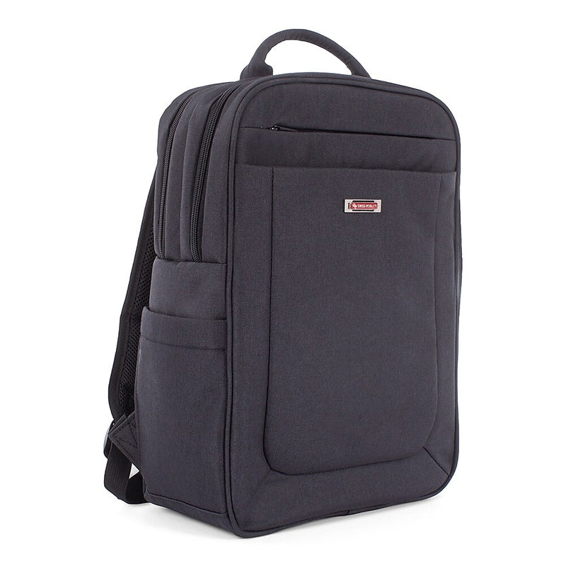 Swiss Mobility Cadence Backpack, Polyester, Charcoal (BKP1012SMCH)