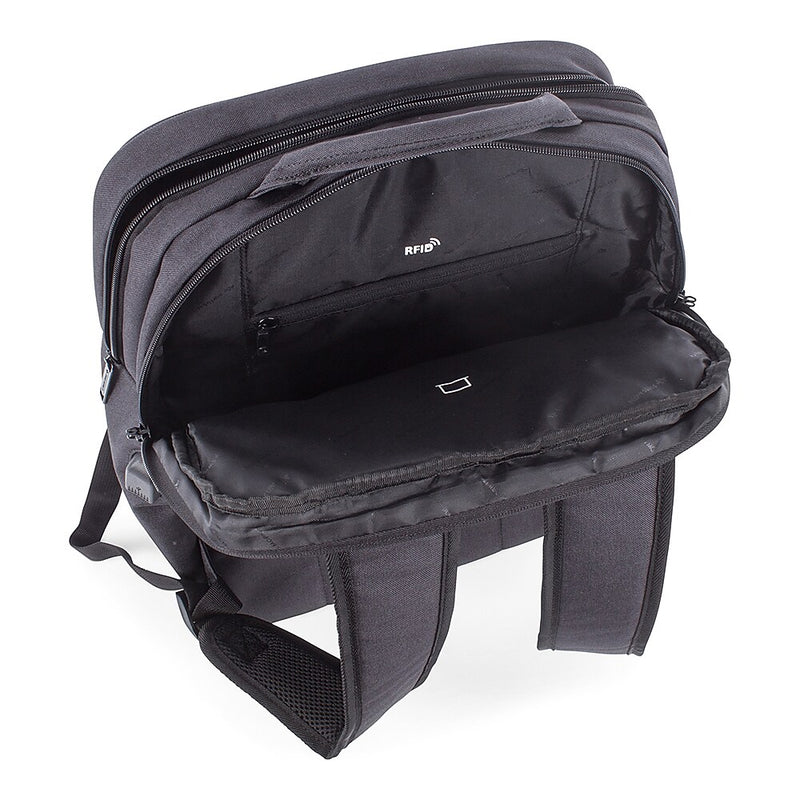 Swiss Mobility Cadence Backpack, Polyester, Charcoal (BKP1012SMCH)