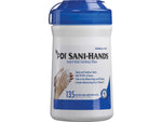 Sani-Hands Hand Sanitizer Wipes, 135/Pack, 12 Packs/Carton (P13472)
