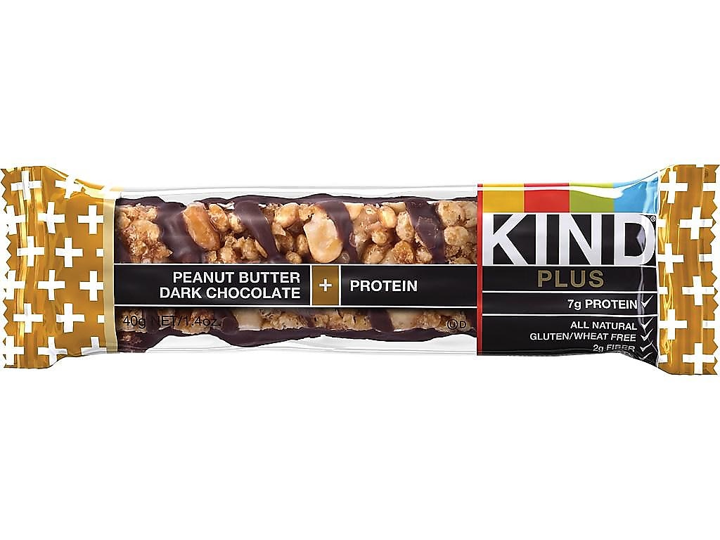 KIND Gluten Free Peanut butter Dark Chocolate Nut Bar, 1.4 oz., 12 Bars/Box (KND17256)