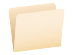 Pendaflex Essentials File Folder, Straight Cut, Center Position, Letter Size, Manila, 100/Box (752EE)