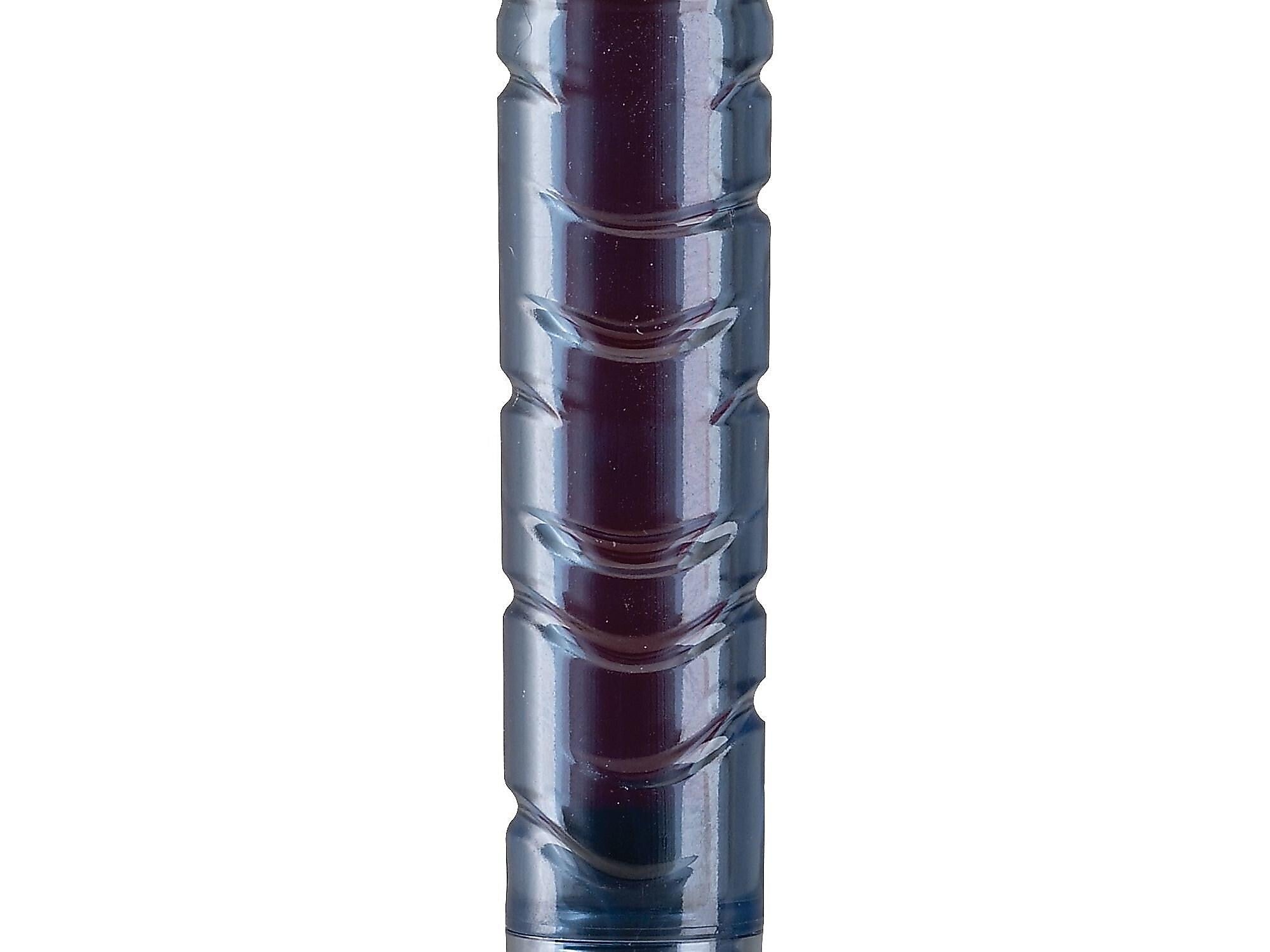 Pilot B2P Bottle 2 Pen Retractable Gel Pens, Fine Point, Red Ink, Dozen (31602)
