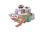 Zebra Technologies Z-Ultimate 3000T Thermal Transfer Labels, 2" x 4", Pearl White, 1340 Labels/Roll, 4 Rolls/Pack (18950)