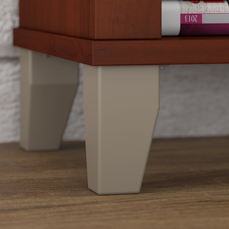 Bush Furniture Somerset 65" 5-Shelf Bookcase with Adjustable Shelves, Hansen Cherry Laminate (WC81765)
