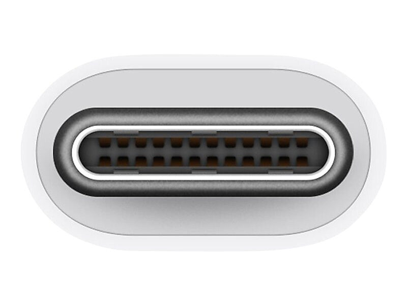 Apple USB-C to USB-A Adapter, Male to Female, White (MJ1M2AM/A)