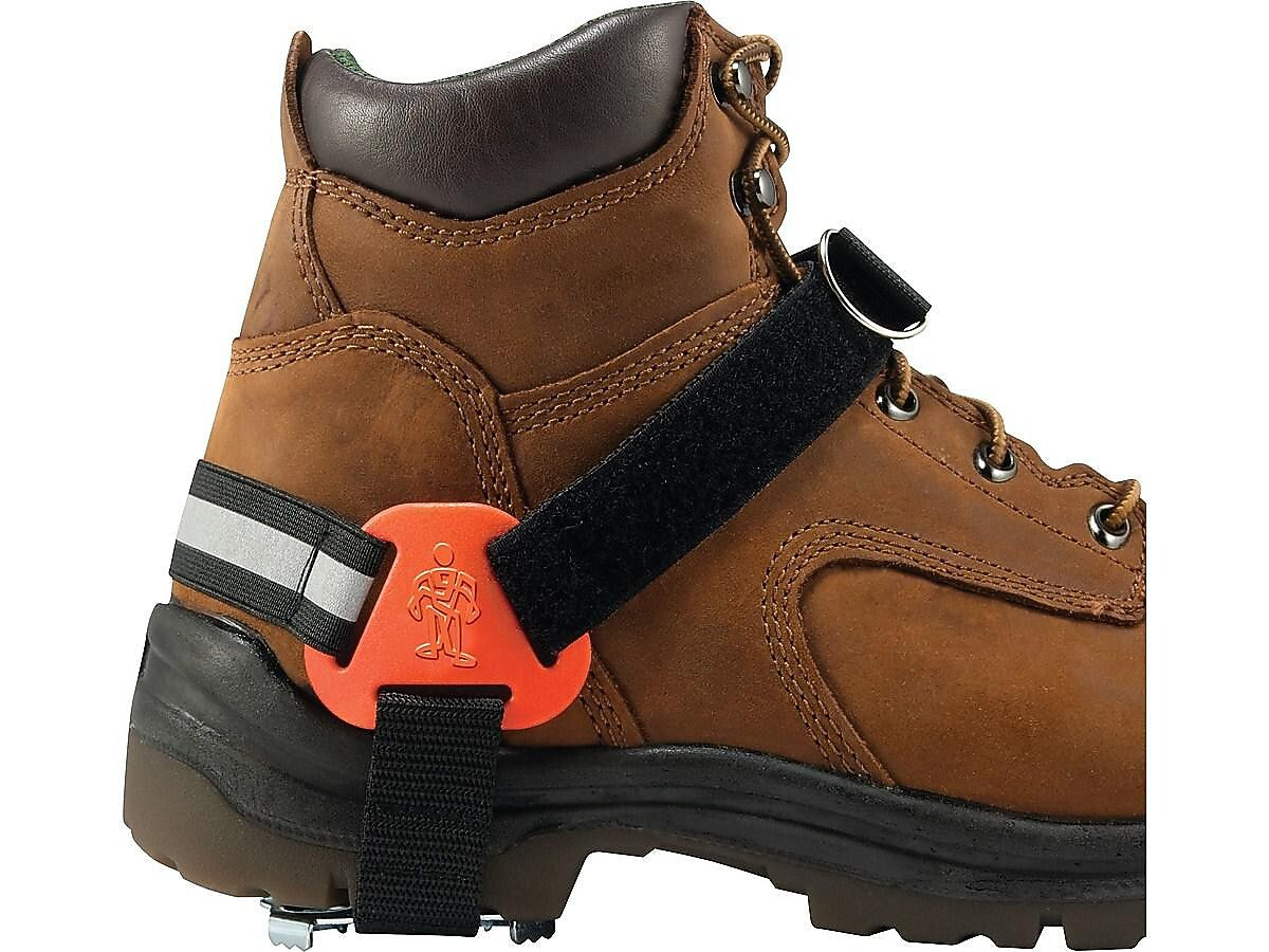 Ergodyne Trex 6315 Nylon and Steel Strap-On Heel Ice Traction Device, Size M/L (5-11), Pair (16777)