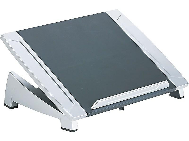 Fellowes Office Suites 15.06"W x 10.5"D Plastic Laptop Riser, Black/Silver (8032001)