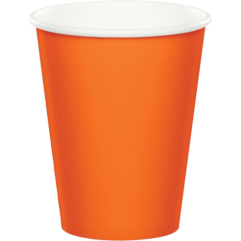 Touch of Color Sunkissed Orange Cups, 72 Count (DTC56191BCUP)