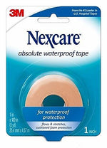 Nexcare Absolute Waterproof & Flexible First Aid Tape, 1" x 5 yds., Tan (731)
