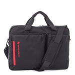 Swiss Mobility Stride Polyester Executive Briefcase, Black (EXB1020SMBK)