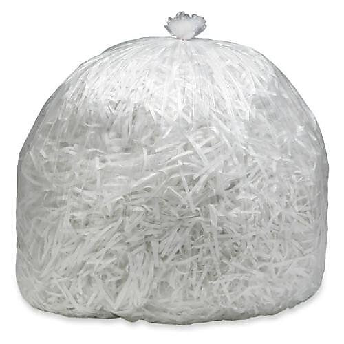 AbilityOne Envision Clear Shredder Bags, 60 Gallon, 50/CT (SBC4982)