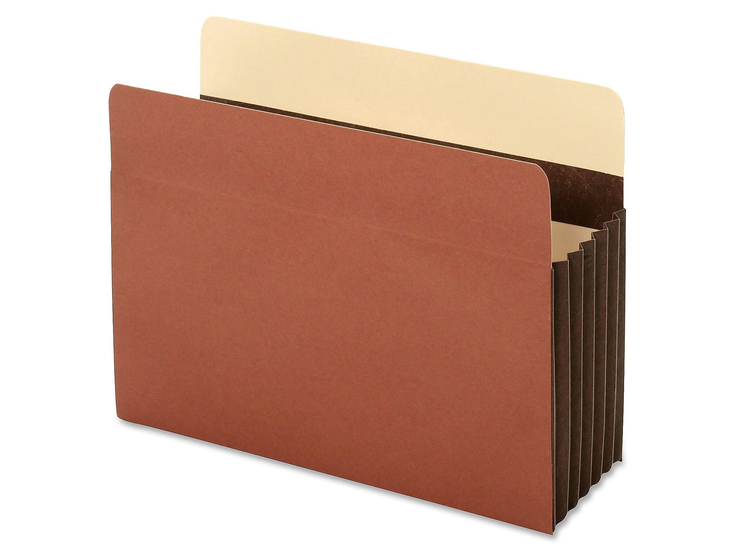 Pendaflex Heavy Duty File Pockets, 5.25" Expansion, Letter Size, 10/Box (PFX C1535GHD)