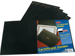 Oxford Certificate Holders, 11.25" x 8.75", Black/Gold, 5/Pack (29900055BGD)