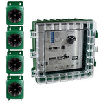 Bird-X Deterrent Sonic and Ultrasonic Bird Control, Covers 6 Acres (BB-PRO)