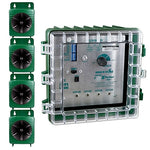 Bird-X Deterrent Sonic Bird Control, Covers 6 Acres (SBXP-PRO-2)
