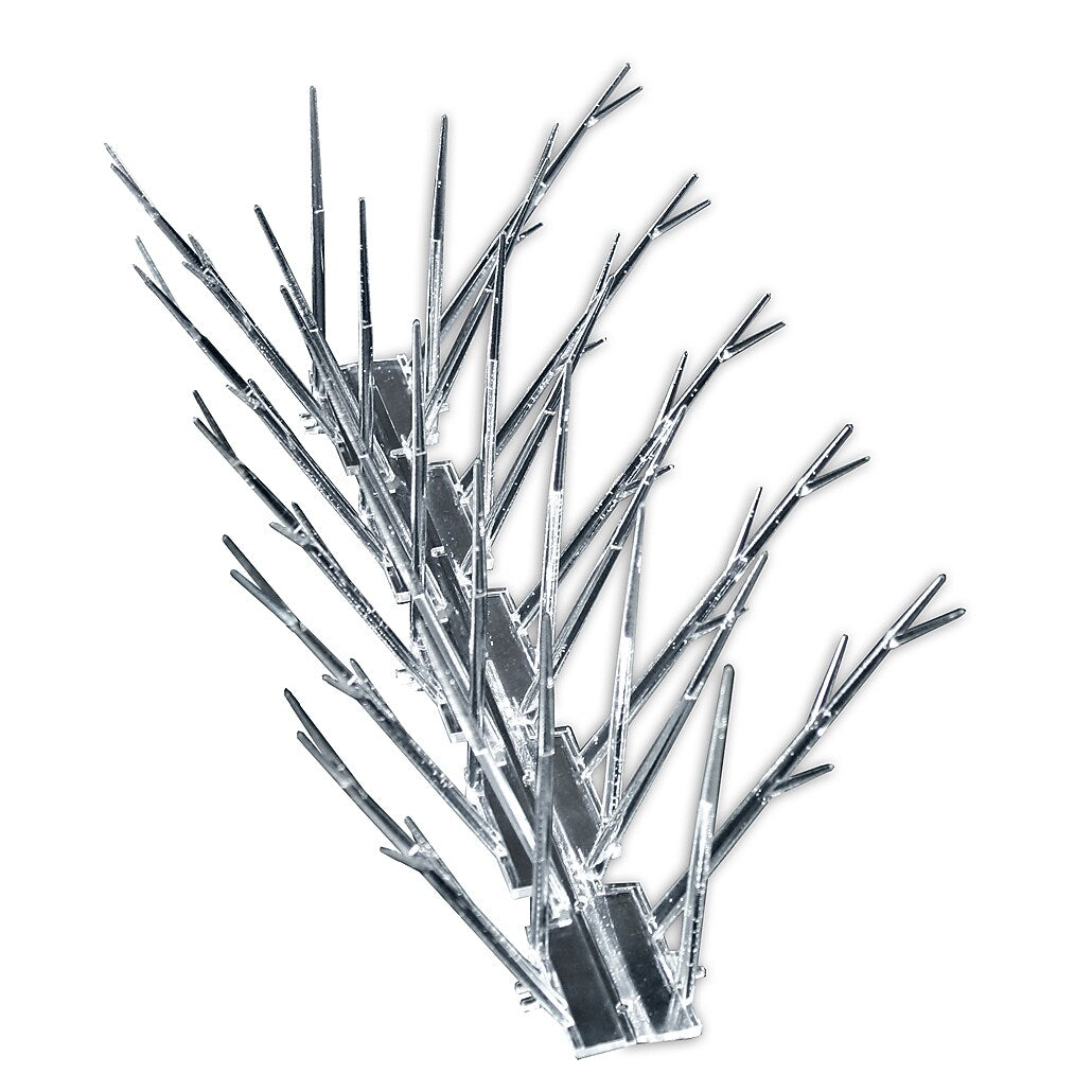 Bird-X Deterrent Plastic Spikes, Bird Control, 5"W, 50 ft. Long (SP-50)