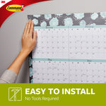 Command Poster Strips Value Pack, White, 12 Strips (17024ES)