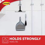 Command Medium Wire Hooks, 2 lb., White, 35/Pack (17065-S35NA)