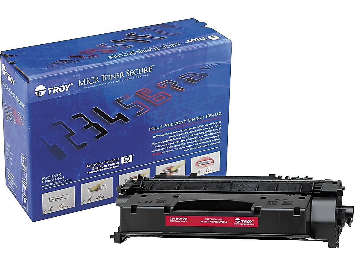 Troy 2055 MICR Cartridge, Black (02-81501-001)