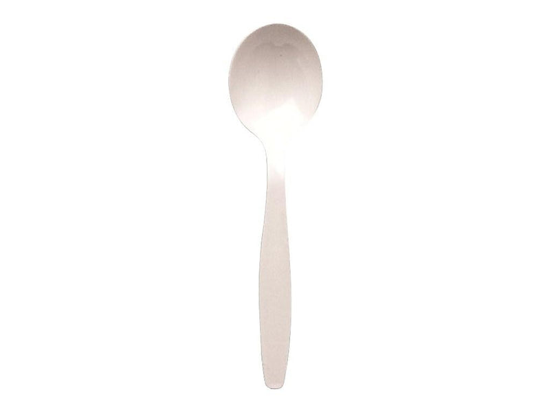 Berkley Square Plastic Soup Spoon, Medium-Weight, White, 1000/Carton (1014000)