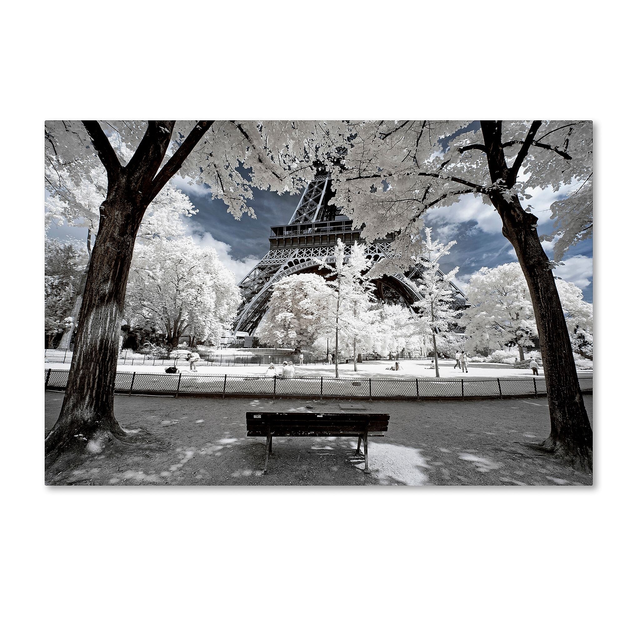 Trademark Fine Art Philippe Hugonnard 'Another Look at Paris VI' 12" x 19" Canvas Stretched (190836042012)