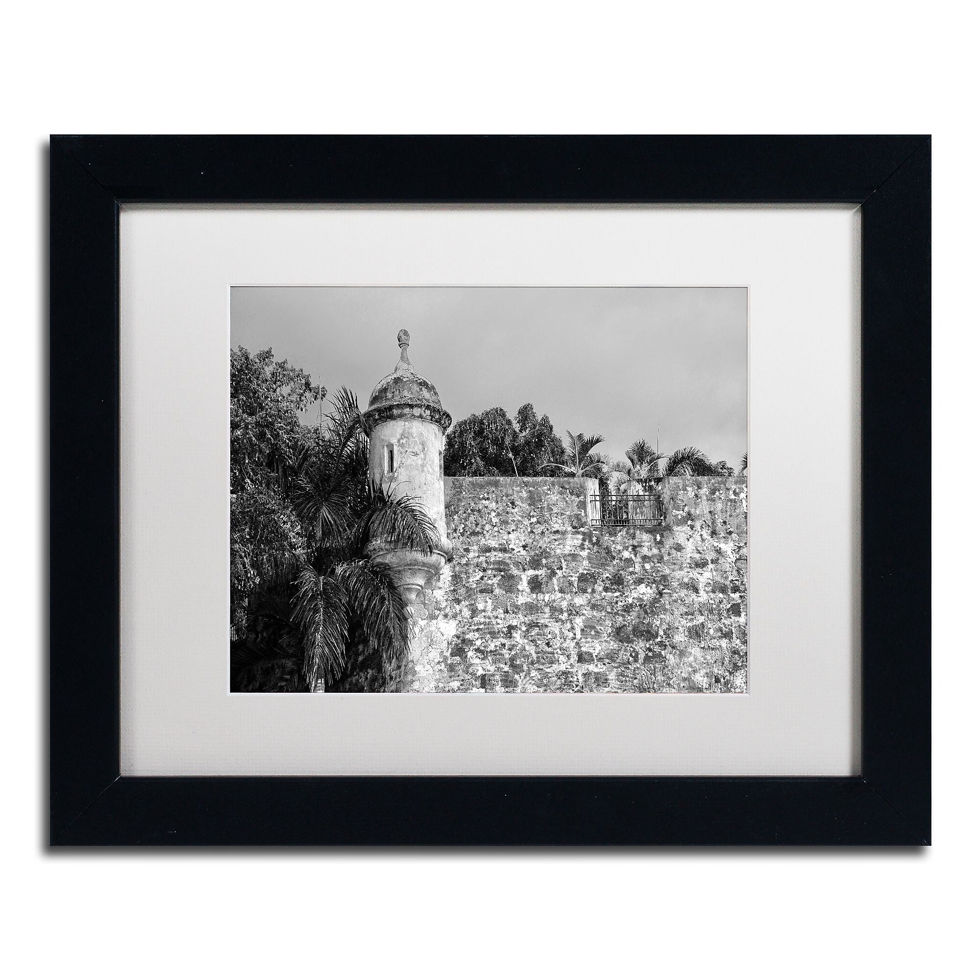 Trademark Fine Art CATeyes 'Castillo San Felipe del Morro 3' 11" x 14" Matted Framed (190836034062)