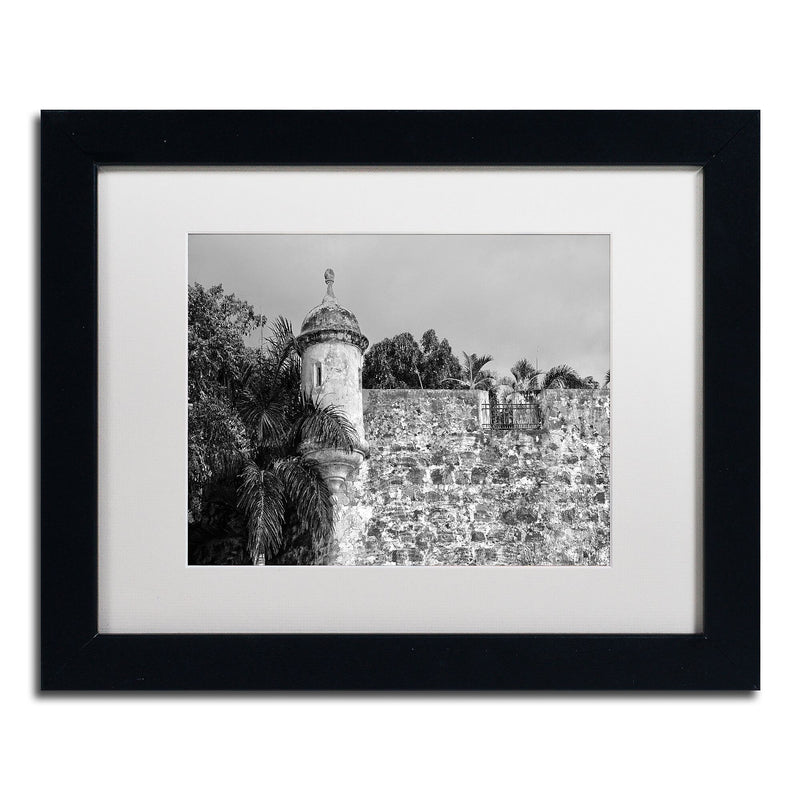 Trademark Fine Art CATeyes 'Castillo San Felipe del Morro 3' 11" x 14" Matted Framed (190836034062)