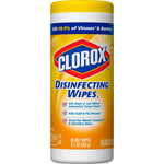 Clorox Disinfecting Wipes, Crisp Lemon Scent, 35 Wipes/Container (CLO01594EA)